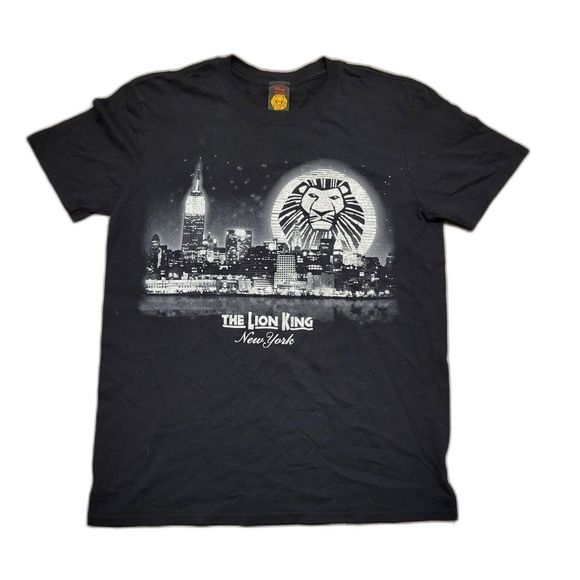 The Lion King New York Broadway Musical T Shirt. Size Large - Picture 1 of 8